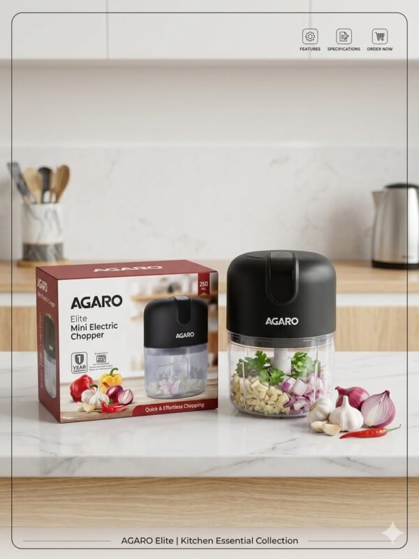 AGARO ELITE MINI ELECTRIC CHOPPER