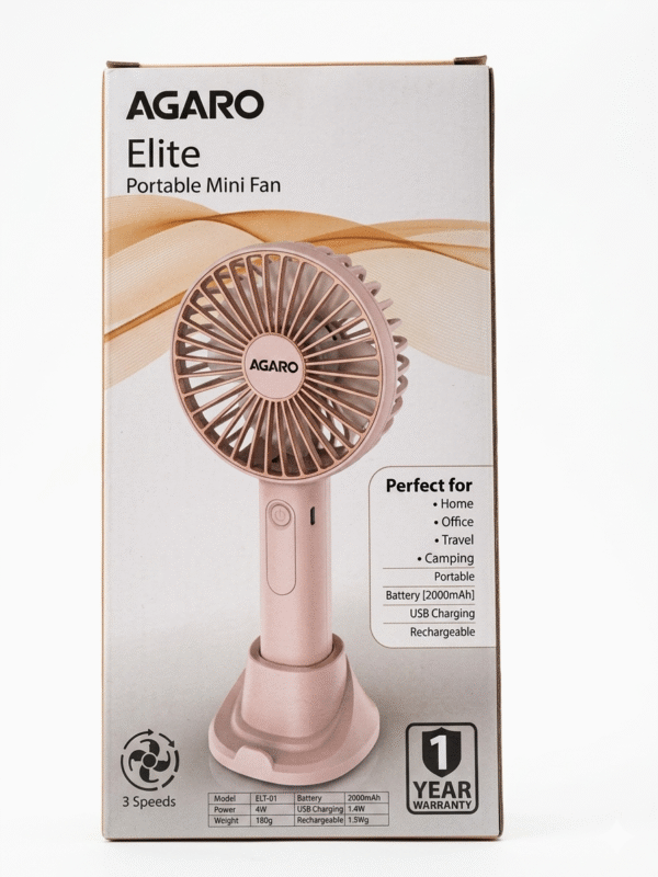 AGARO ELITE PORTABLE MINI FAN
