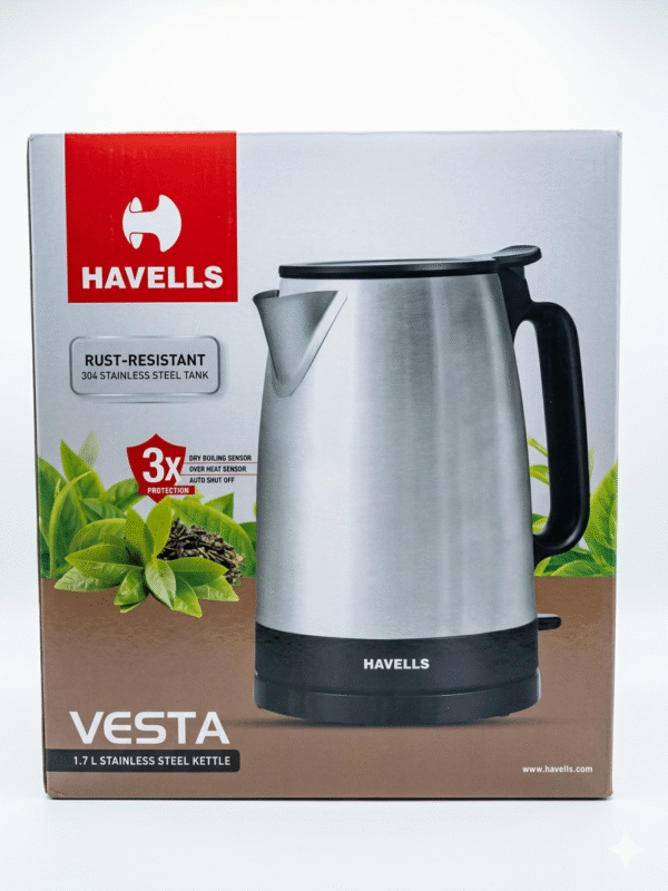 HAVELLS VESTA 1.7 L Stainless Steel Kettle