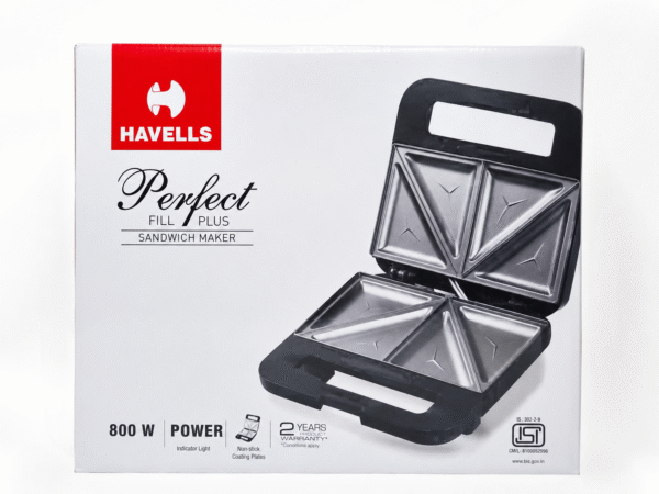 HAVELLS PERFECT FILL PLUS SANDWICH MAKER