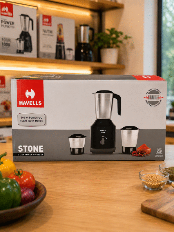 HAVELLS STONE  3 JAR  MIXER GRINDER