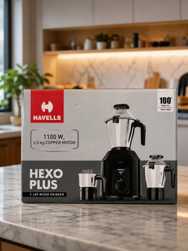 HAVELLS HEXO PLUS 3 JAR MIXER GRINDER