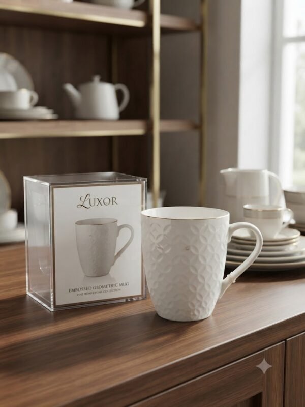 BONCHINA WHITE CERMIE MILK MUG