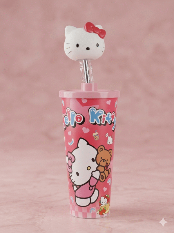 KITTY DESIGN SIPPER