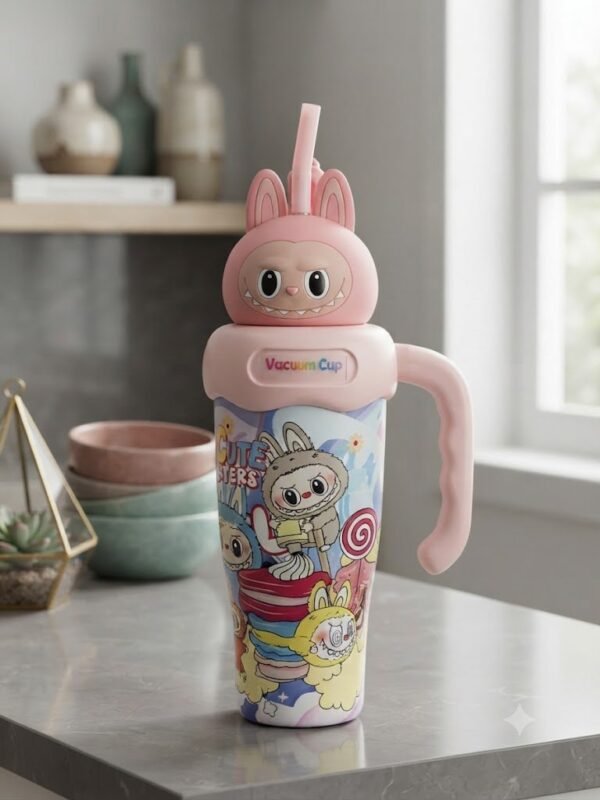 LABUBU PINK SIPPER