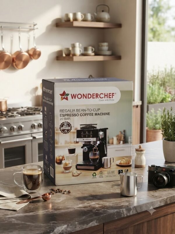 WONDERCHEF REGALIA BEAN -TO -CUP ESPRESSO COFFEE MACHINE