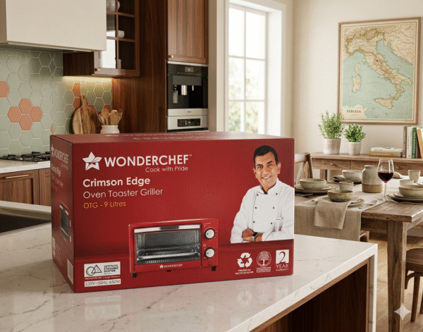 WONDERCHEF CRIMSON EDGE OVEN TOASTER GRILLER