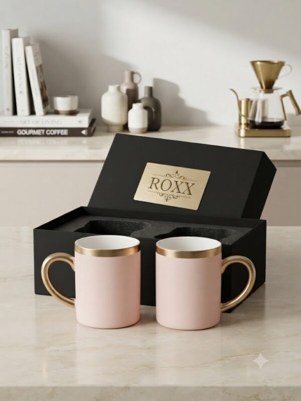 PINK CHANEL MUG ROXX 6PCS CUP SETS