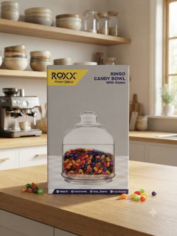 ROXX RINGO CANDY BOWL WITH DOME