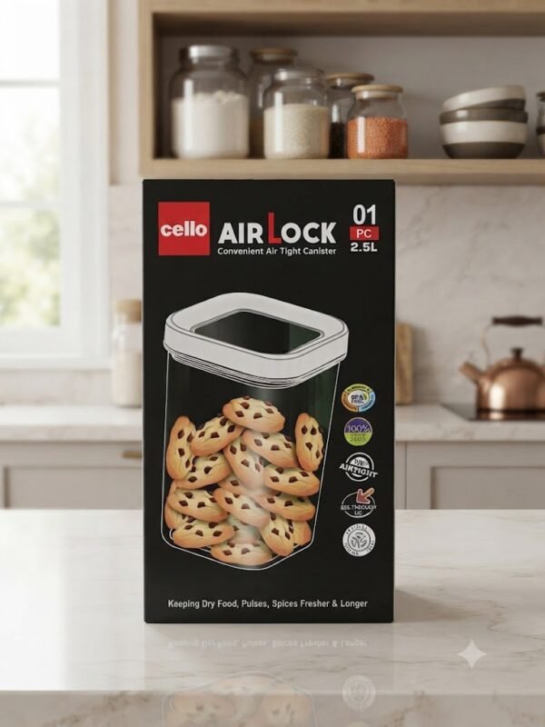 CELLO AIR LOCK CONTANIER 2.5L