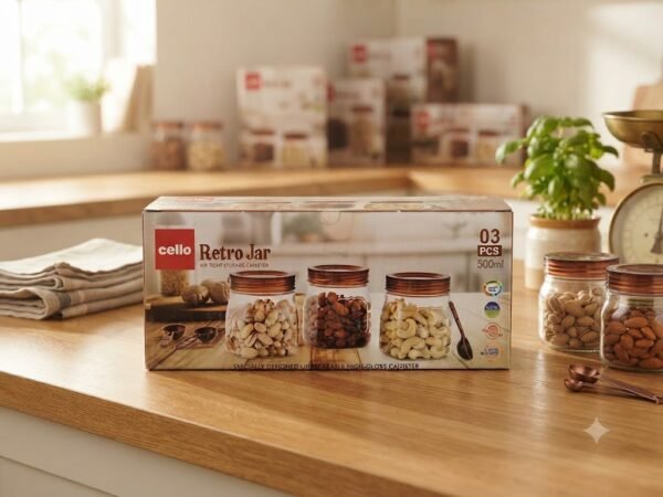 CELLO RETRO JAR 3PCS 500ml