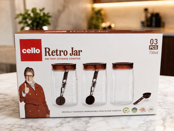 CELLO RETRO JAR 3 PCS 750ML