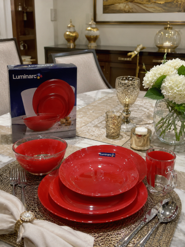 LUMINARC DINNER SET (V1895)33 pcs