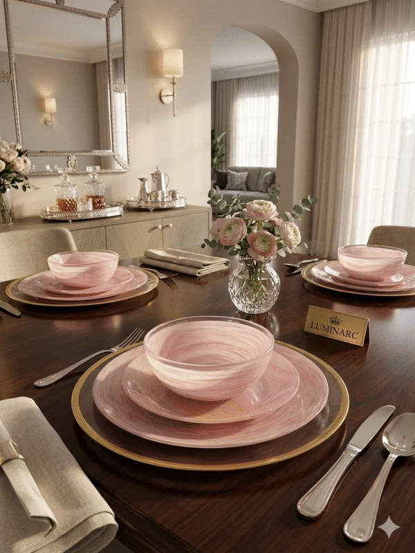 LUMINARC DINNER SET ( V6580)33 pcs