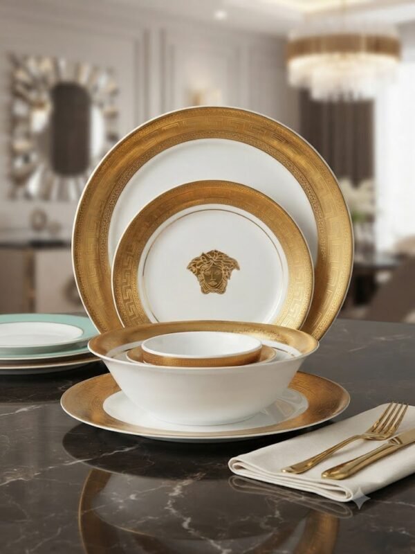 DECOR KRISTAL BARCASE DINNER SET 35pcs