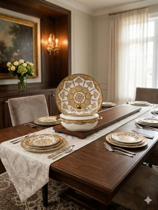 BONCHINA DINNER SET 79 PCS