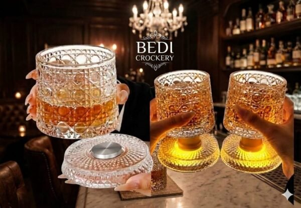 ROTATING CUP GLASS