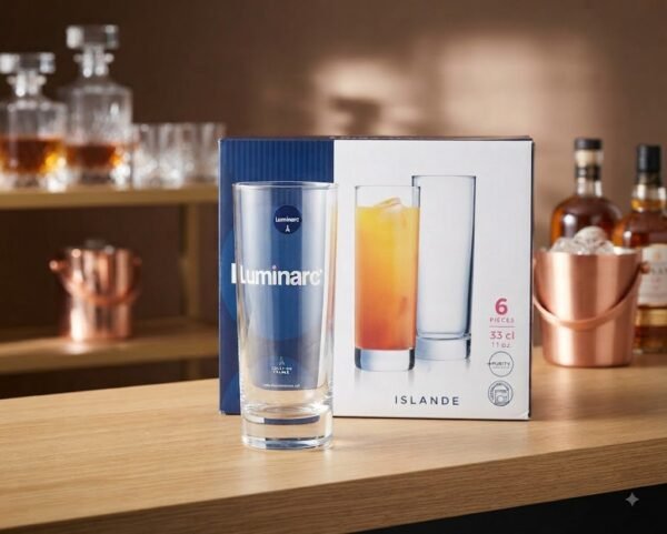 LUMINARC ISLANDE HB TUMBLER GLASS 6pcs (N1318)