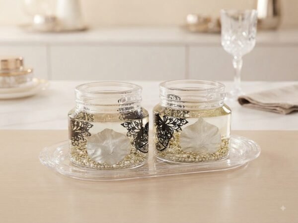 SUGAR JAR 2 PCS SET 48SL