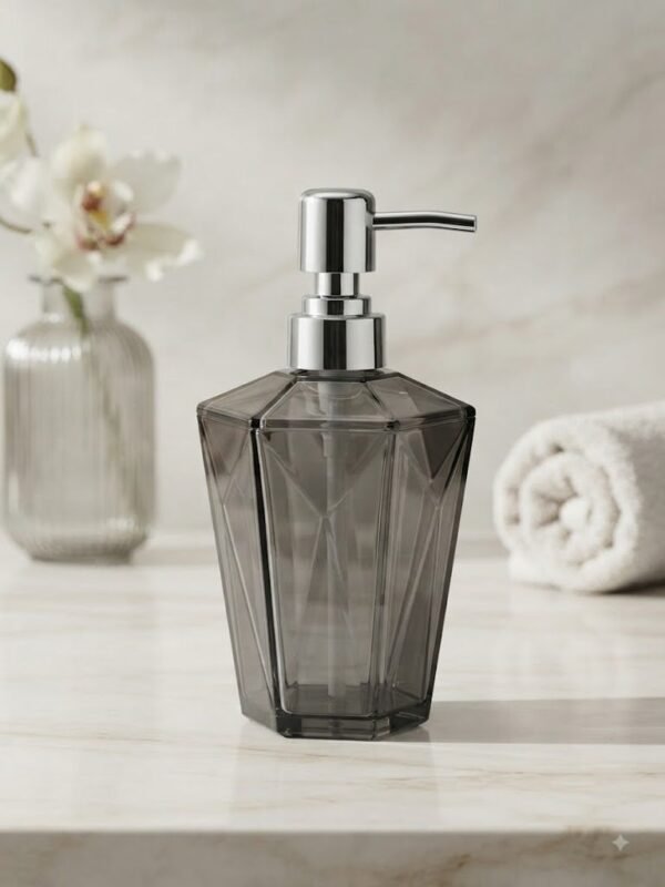 SOAP DISPENSER GREY