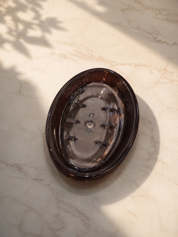 SOAP DISH BROWN