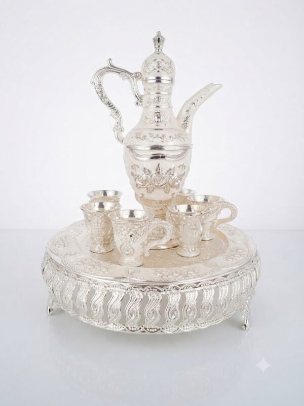 GERMAN SILVER WINE 6PC SET 3