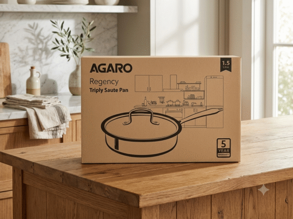 AGARO REGENCY TRIPLY SAUTE PAN 1.5litre
