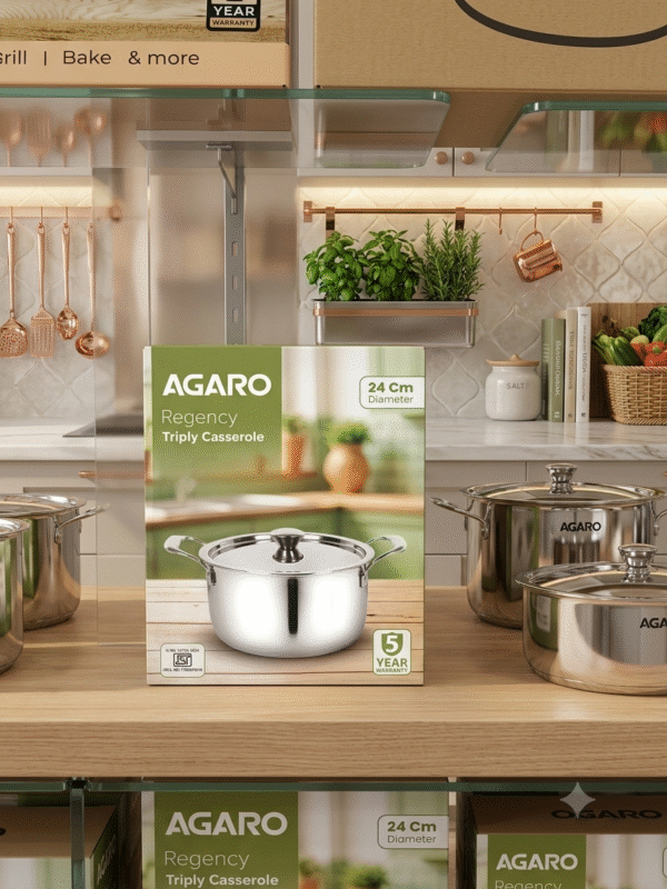 AGARO REGENCY TRILLY CASSEROLE 24cm