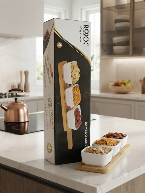 ROXX BAMBOO SERVING SET