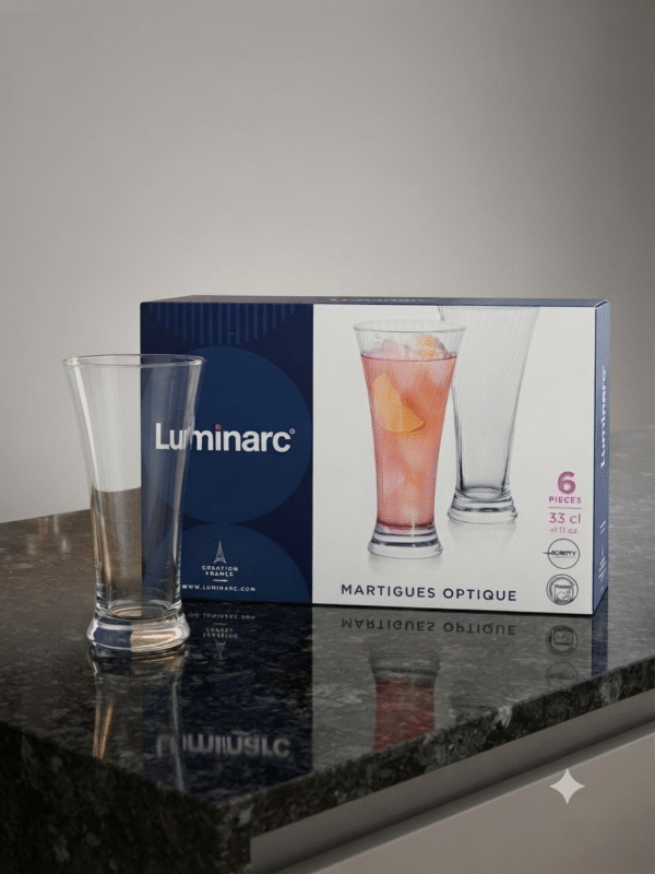 LUMINARC NEW MARTIGUES STRIPS 6PC (X0811)
