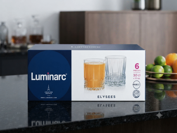 LUMINARC ELYSEES GLASS 6PC (N7451)