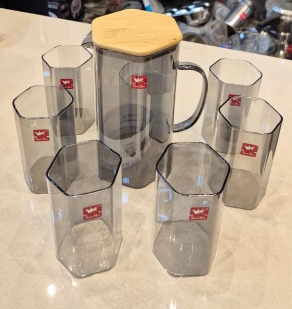 PYRAMID LEMON SET GLASS (WH11-L7B)