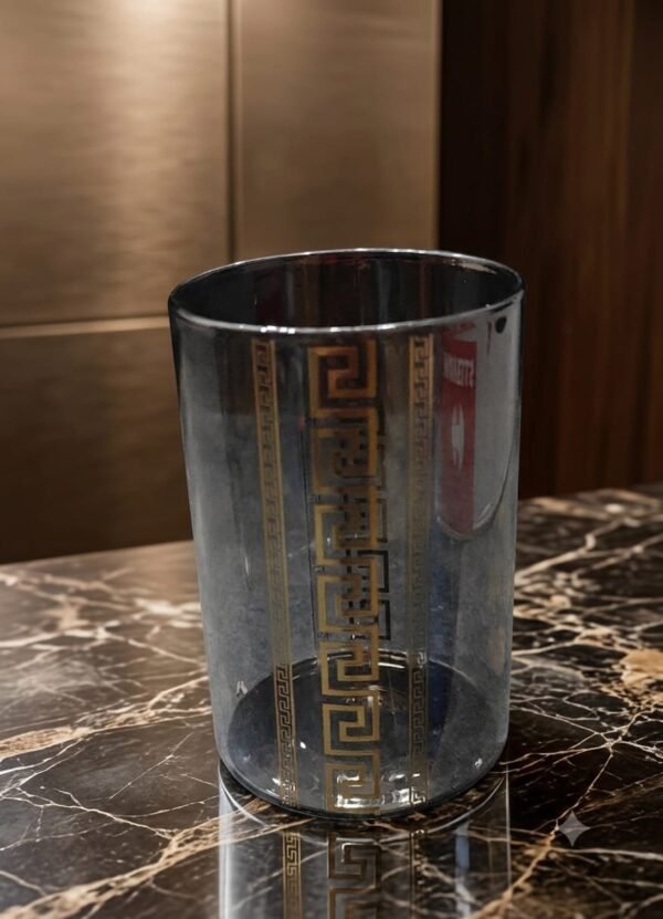 GOLD PLATED BOROSIL GLASS 6PC(8822/690)