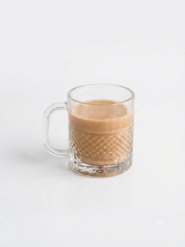 TEA MUG GLASS 6 PC(XB383-2/280)