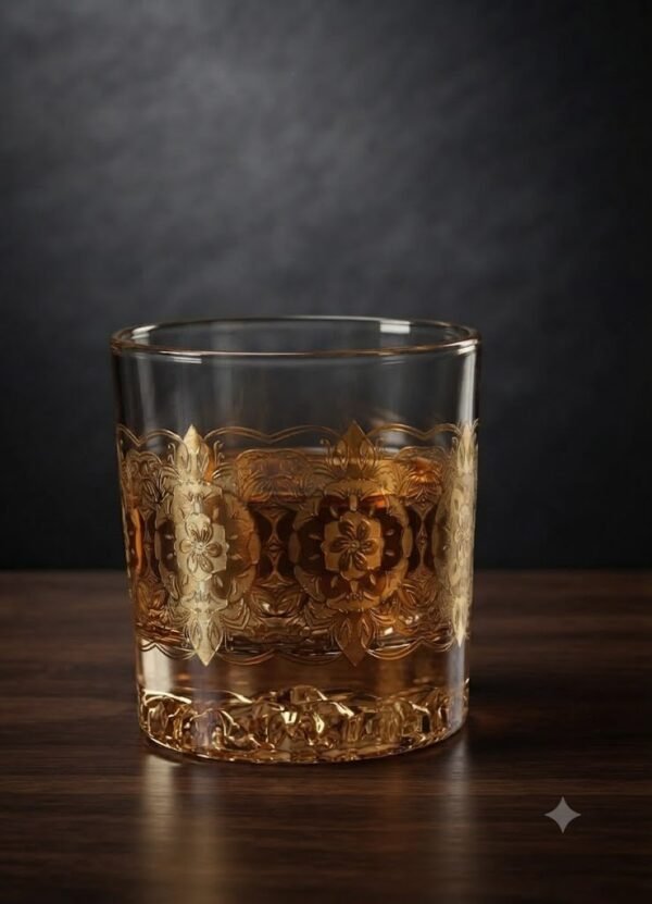 FLOWER FACE WHISKY GLASS 6 PC