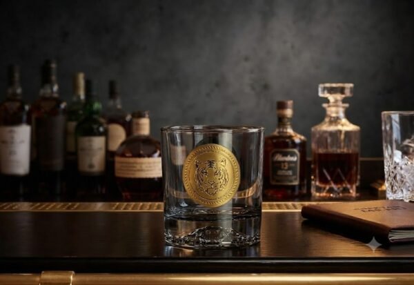 TIGER FACE WHISKY GLASS 6pc (0391-BT)