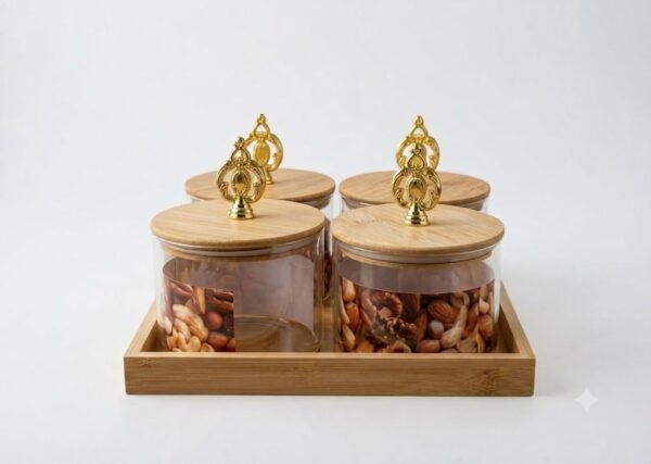 CANDY JAR 4PC (WG/L5-001/103)