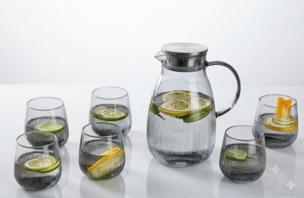 GREY LEMON GLASS SET (WH69-L7B/110)