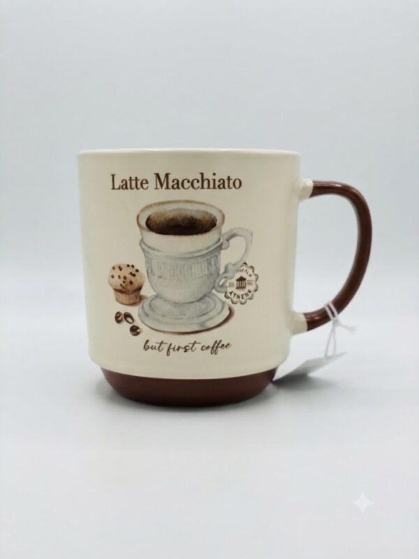 ROXX COFFEE PRO LATTE MACCHIATO MILK MUG (6663)