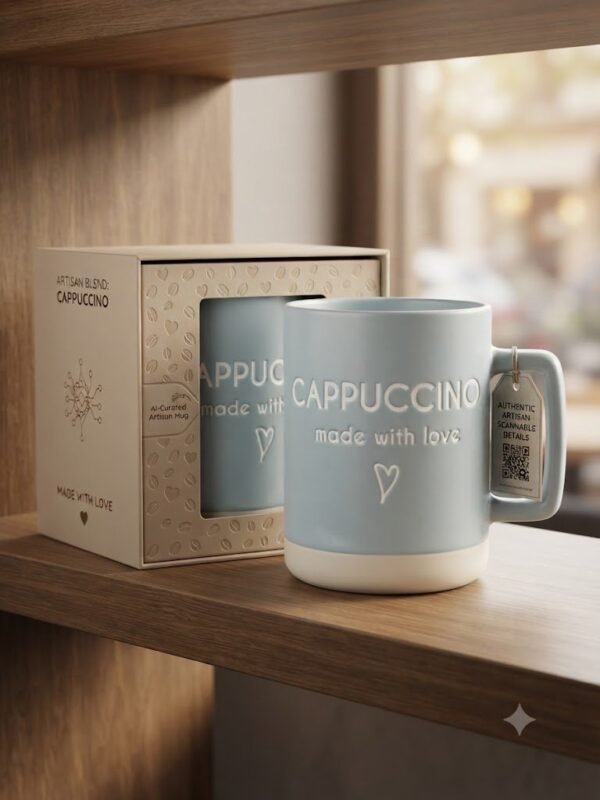 ROXX JAVA CAPPUCCINO MILK MUG (6657)