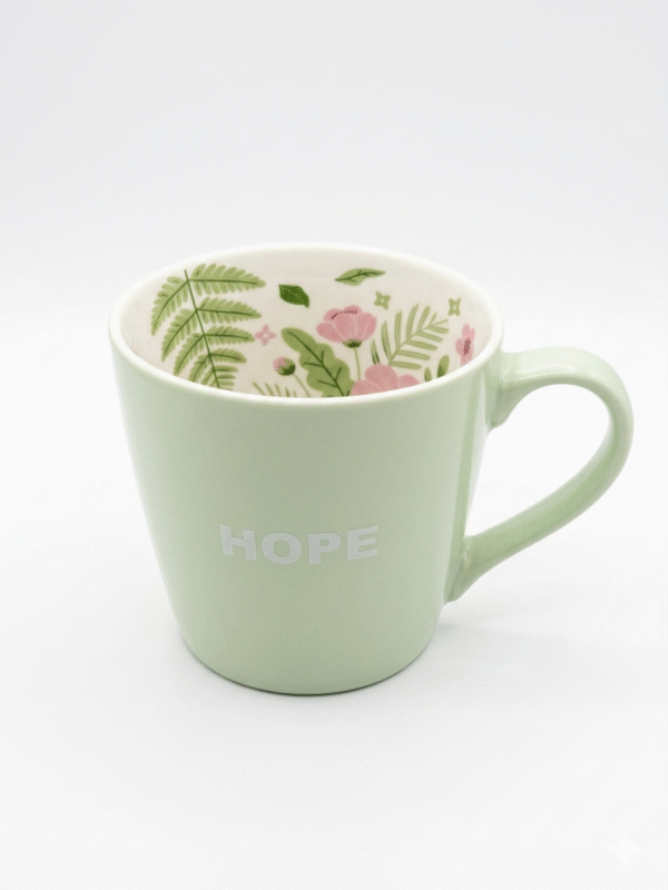 ROXX PETUNIA MUG GREEN (6659)