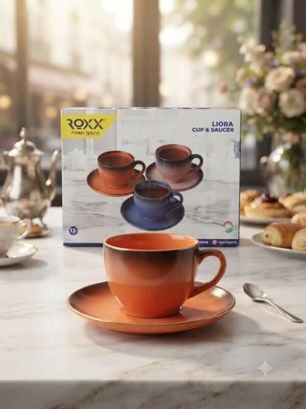 ROXX LIORA CUP& SAUCER SET 12PCS