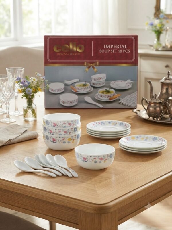 CELLO IMPERIAL SOUP SET 18PCS