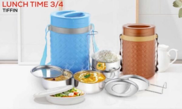 LUNCH TIME 3 TIFFIN SET