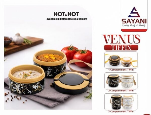 VENUS 3 TIFFIN BOX