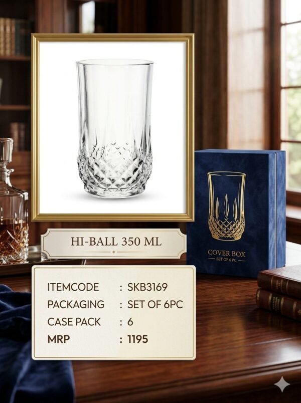 SKB3169 HI BALL GLASSES 6PC SET