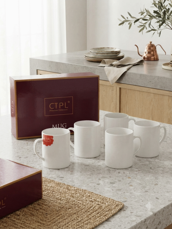 CTPL WHITE CUP 6PC SET