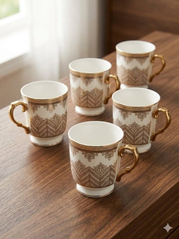 CTPL GOLDLINE LEAF CUPS 6PC SET
