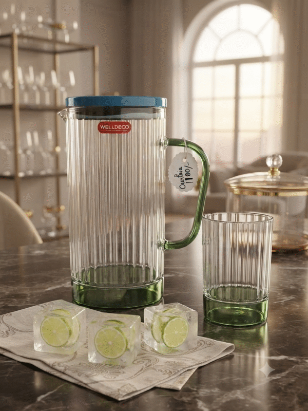 SHINEMAX LEMON GLASSES 7PC SET (BLACK)