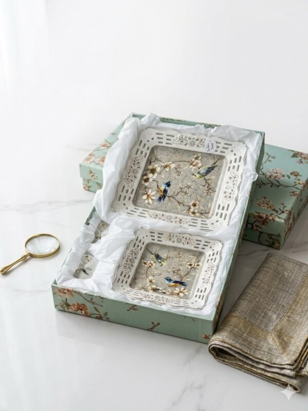 ALTIUS SQUARE SNACK SET 8PC SET